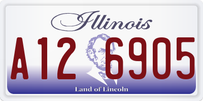 IL license plate A126905