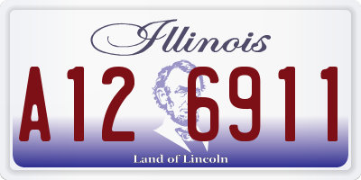 IL license plate A126911