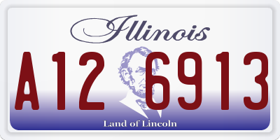 IL license plate A126913