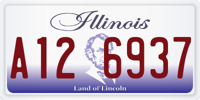 IL license plate A126937