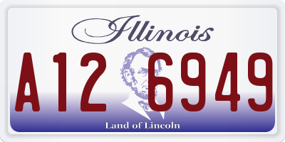 IL license plate A126949