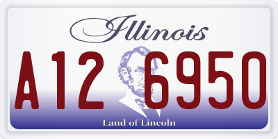 IL license plate A126950