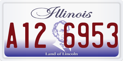 IL license plate A126953