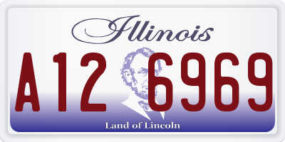 IL license plate A126969