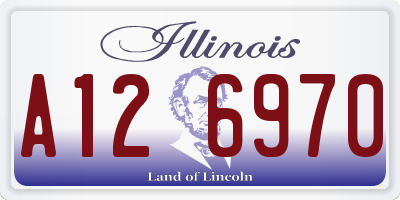 IL license plate A126970
