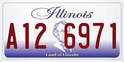 IL license plate A126971