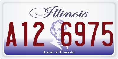 IL license plate A126975