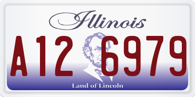 IL license plate A126979