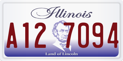IL license plate A127094