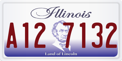 IL license plate A127132