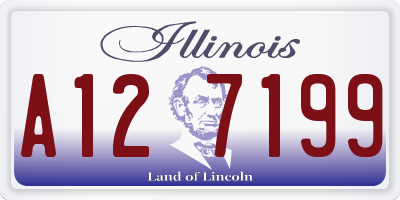 IL license plate A127199