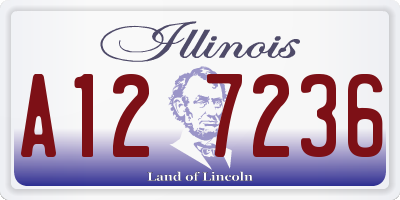 IL license plate A127236