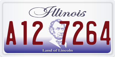 IL license plate A127264