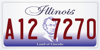 IL license plate A127270