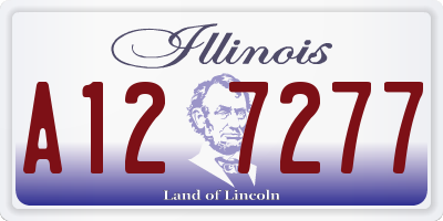 IL license plate A127277