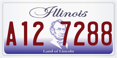 IL license plate A127288