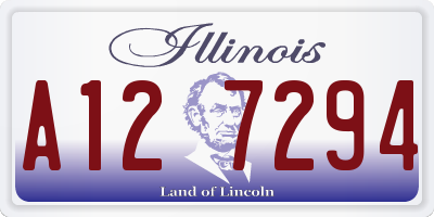 IL license plate A127294