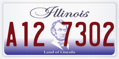 IL license plate A127302