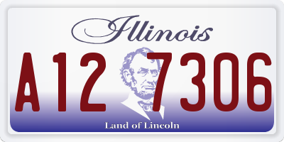 IL license plate A127306
