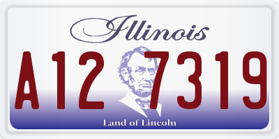IL license plate A127319