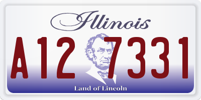 IL license plate A127331