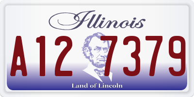 IL license plate A127379