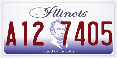 IL license plate A127405