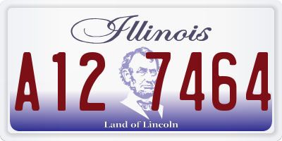 IL license plate A127464