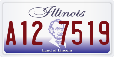 IL license plate A127519