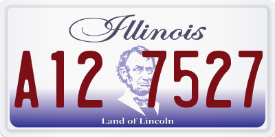IL license plate A127527