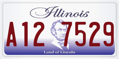 IL license plate A127529