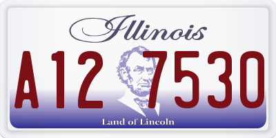 IL license plate A127530