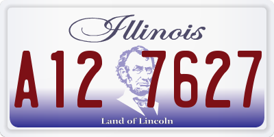 IL license plate A127627