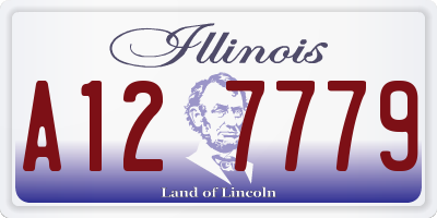 IL license plate A127779