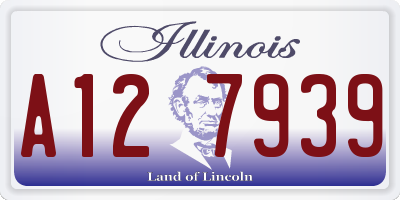 IL license plate A127939