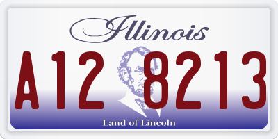 IL license plate A128213