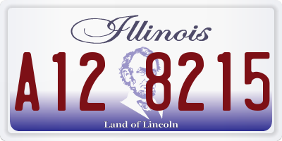 IL license plate A128215