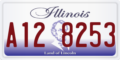 IL license plate A128253