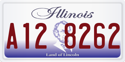 IL license plate A128262