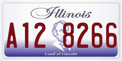 IL license plate A128266