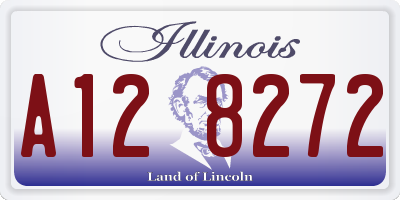 IL license plate A128272
