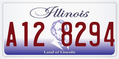 IL license plate A128294
