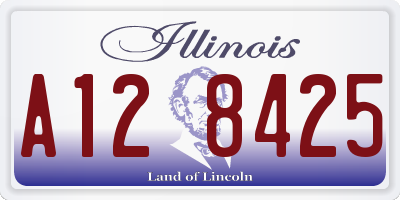 IL license plate A128425