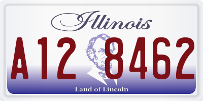 IL license plate A128462