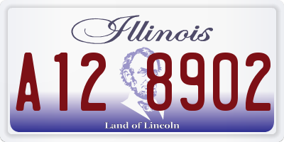 IL license plate A128902