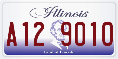 IL license plate A129010
