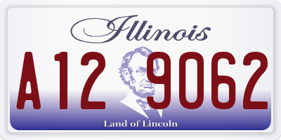 IL license plate A129062