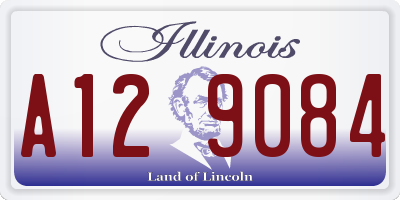 IL license plate A129084