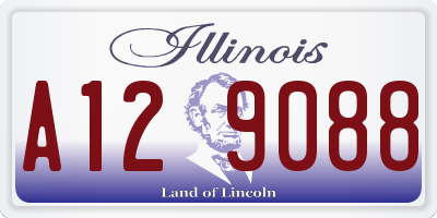 IL license plate A129088