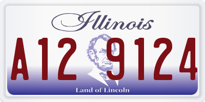 IL license plate A129124